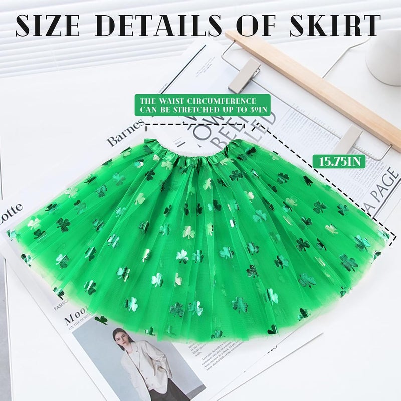 Lainlight Store Tutus for Women, Adult Tutu Skirts for Women 4 Layered Classic Elastic Tulle Tutu Skirts Party Festival Running - Image 2
